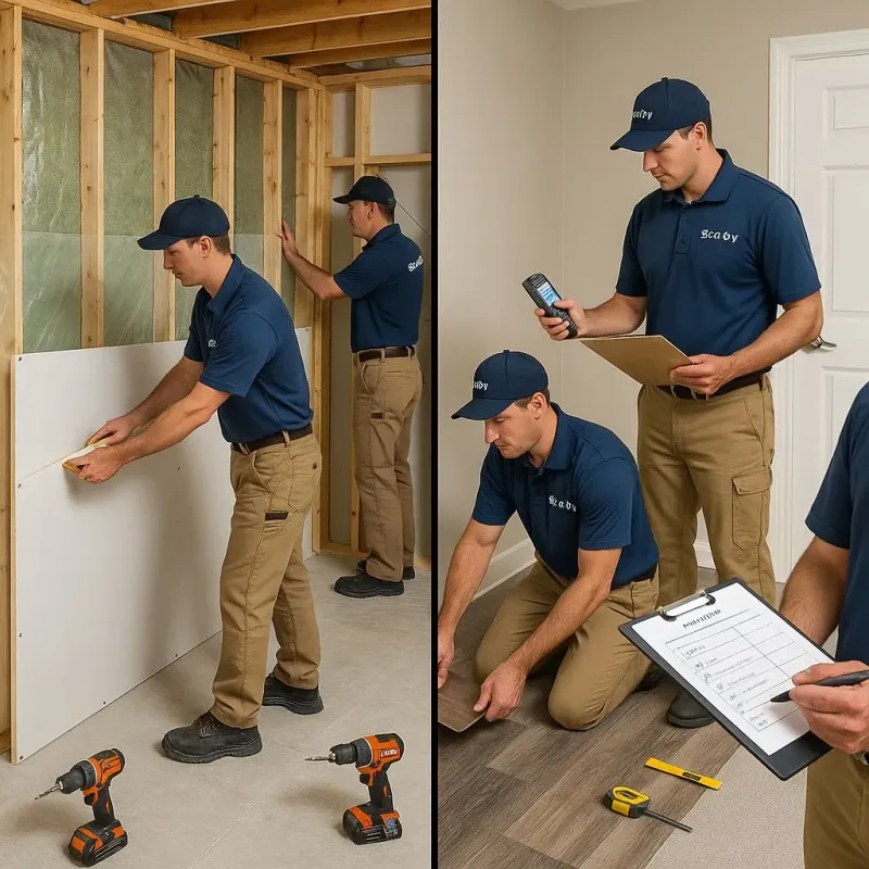 Repairs and Reconstruction process in Jessamine County, KY